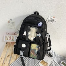 벨라조이 초등학생 고학년 책가방 신학기 남녀공용 데일리 백팩 + 인형키링 2개 포함