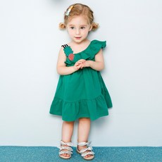 유치원초록넥타이티셔츠