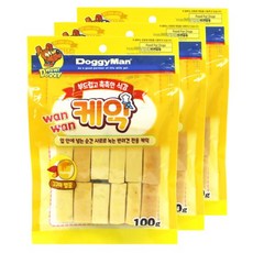 [도기맨] wan wan 케익 100g x 3개 강아지간식