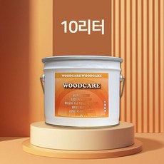 우드케어 오일스테인 woodcare 10리터 투명색, 1개