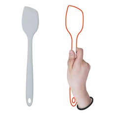 비비또 실리콘 미니주걱, 미니주걱 쿨그레이, 1개