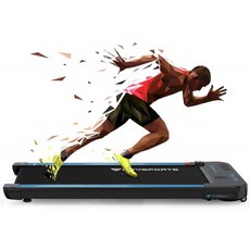 가정용 440W 모터용 CITYSPORTS Treadmills 언더 데스크 휴대용 워킹 패드 블루투스 내장 스피커 조정 가능한 속도 LCD 화, 단일옵션