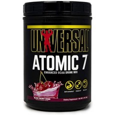 유니버셜뉴트리션 아토믹 7 BCAA 퍼포먼스 서플먼트 블랙 체리 밤, 1개, 1kg