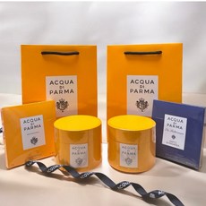 [당일배송] 아쿠아 디 파르마 차량용 방향제 디퓨저 선물세트 (케이스 +카트리지)