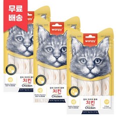 크리미 퓨레 츄르 치킨14g x 15P(5P 3개) 고양이츄르 간식 완피, 크리미 퓨레 츄르 치킨14g x 15P(5P 3개) 고, 3개