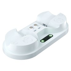 PS VR2 핸들 용 가상 현실 컨트롤러 충전 도크 충전 스탠드, [01] White, 없음, White