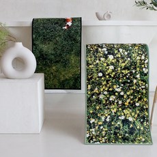 120x50(cm) 리에르스튜디오 풍경 자연 발매트 욕실 현관 침실 주방 러그, 01.Floral