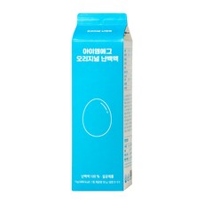 아이엠에그 오리지널 난백액 1kg 11203466, 1개