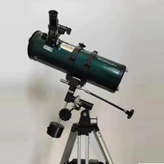 Orion StarBlast II 4.5 EQ 적도 포물선 반사경 천체 망원경 높이 조절 가능 삼각대 포함 114mm 450mm, 1) 09798