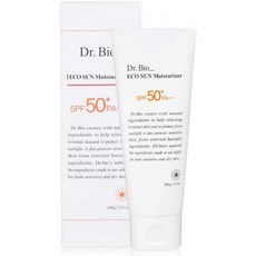 썬크림 닥터바이오 ECO SUN 모이스처라이저 SPF 50+ PA+++++++++++++++++ 얼굴 & 바디 브로드 스펙트, 1