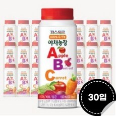 파스퇴르 100%유기농 야채농장 ABC주스190ml (냉장보관)