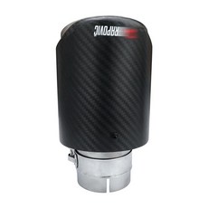  스팅어배기팁 스파크머플러 마후라용접 범용 머플러, 탄소 섬유 테일 스로트(1개) 