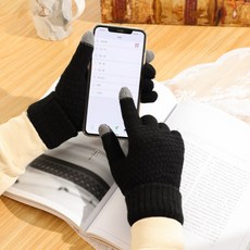 겨울 따뜻한 가죽 벙어리 장갑 장갑 겨울 여성 인스 귀요미 방한용 자전거를 탄 학생 기모 윈드스토어