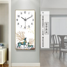 무소음골드스탠드시계