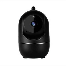 스마트 비디오 감시 카메라 1080P 클라우드 IP 자동 추적 네트워크 무선 와이파이 CCTV V380PRO, 02 미국 플러그, 02 No storage black