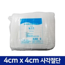 소독용 드레싱 알코올솜 병원솜 사각절단솜 절단솜 4x4절단솜 450g 대한위재 (A00814), 1개