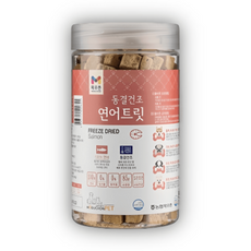 목우촌펫 동결건조 연어트릿 간식, 85g x 1개