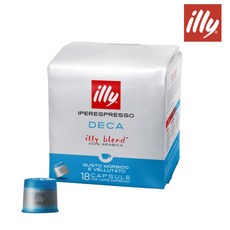 illy 일리 캡슐커피 디카페인 18개입 팩 일리머신전용 에스프레소