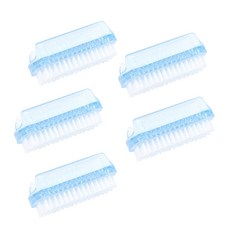 FWT 5pcs 더블 사이드 네일 더스트 더 스터 클리너 브러쉬 UV 젤 아트 리무버 도구, 1개