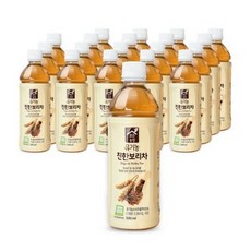 맑은농장 유기농 진한 보리차, 500ml, 140개