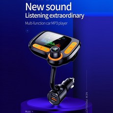 시거잭 블루투스 리시버 자동차 차량 연결 동글 동글이 핸즈프리 수신기 fm 송신기 1.77quot color screen bluetooth 5.0 aux car kit 48