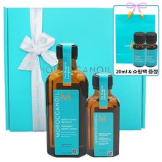 [국내정식유통 정품] 모로칸오일 트리트먼트 오리지널 100ml+50ml+20ml 증정+쇼핑백증정 세트