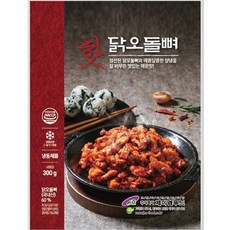 [제이엠] 핫 닭오돌뼈_300g_식자재쇼핑몰_푸드왕, 1개, 300g