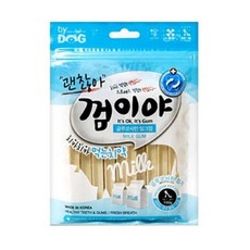 밀크 100g 반려둥물껌 강아지껌 껌이야 괜찮아, 단품 - 괜찮아껌이야