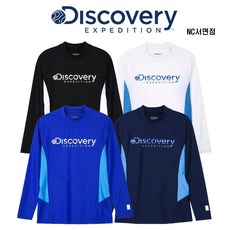 디스커버리 남성 베이직 로고형 래쉬가드 DMSW51931NCBS