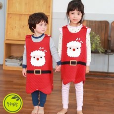토토와모모kids 유아 아기 보온 수면 조끼 슬리핑 M레드산타(삼중직) 90호-140호