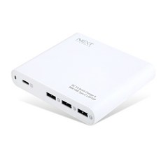 NEXT-QTC604NB USB PD 고속충전기 퀵차지 4.0 흰색