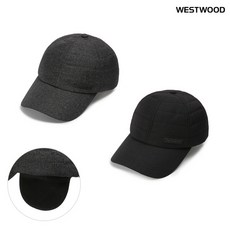 웨스트우드 겨울에도 따뜻하게 캐주얼 패딩 캡모자_pt, 차콜