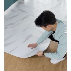 바닥 장판 인조 대리석 셀프시공 접착식 타입 1.8mm, 55-1B 두꺼운 1.8MM(특별 제공) 5장, 1개