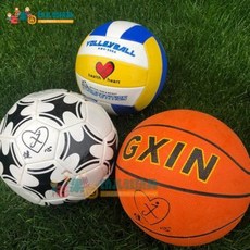 어린이 축구공 풋살공 키즈 실내 실외 농구 축구배구 고무공 감각 체계 훈련구류 조합 스포츠기구 익지교 완구