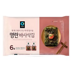 청정원 명란맛 바사삭김, 22.8g, 1개 22.8g, 1개