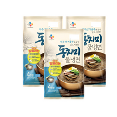 CJ제일제당 동치미물냉면(4인분)x3개, 1816g, 3개