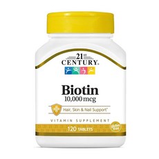 비오틴 10000 mcg 120 타블렛, 120정, 1개