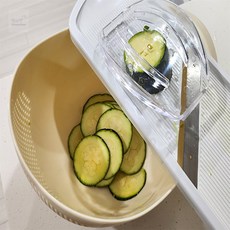 백마켓 주방용 파워 슬라이서 당근채썰기