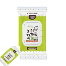 팔햐 치아깨끗 물티슈30매 애견티슈 강아지물티슈 애묘물티슈 애묘티슈, 1개, 귀 깨끗 시트 30매