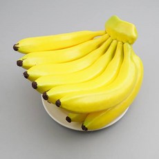 바나나 모형 송이 11P 22cm 가짜 인조 과일모형 열매 음식모형 데코