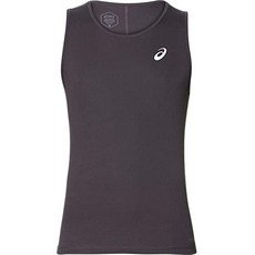 EOM 아식스 남성용 Silver Running Singlet [Dark Grey- Medium] - E096007K26QM399