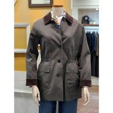 BCBG 비비 배색 트랜치 코트 B4C8R154