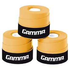 Wilson Gamma 오버그립 그립테이프 3팩 오렌지