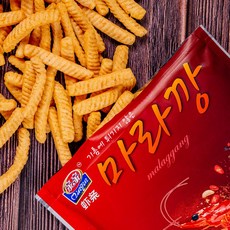 친친식품 기름에 튀기지 않은 마라깡/마라맛새우스낵, 10봉지