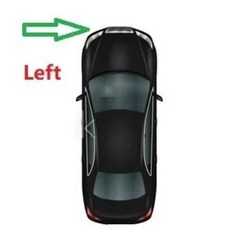 메르세데스-벤츠 W204 C 클래스 C180 C200 C260 2011 2012 2013 헤드라이트 쉐이드 렌즈용 프론트 전조등 커버 쉘 1 쌍, 없음, 1개