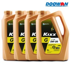 [두원몰]가솔린 엔진오일_Kixx G 4L, 4개