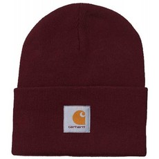 [이태리] CARHARTT WIP 아크릴 시계 모자 모자 보르도
