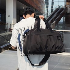 MY RON LAND 대용량 헬스 가방 남여공용 보스턴백 신발포켓