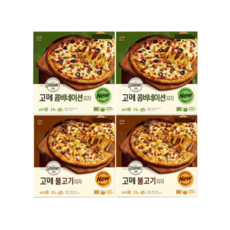 고메 클래식 피자 간편 식품 에어프라이 콤비네이션 405g 불고기 405g 각2박스, 고메 클래식피자 콤비네이션 405g 4ea