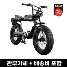 SUPER 73 슈퍼 73 자토바이 전기 팻바이크 MTB 자전거, S1 표준형, 48V